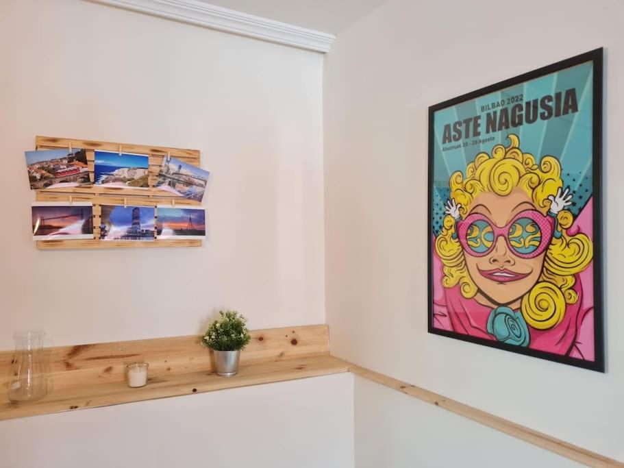 La Casita Verde. Metro Cerca Del Casco Viejo Bilbao Kültér fotó